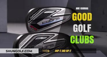 Are Cobras Good Golf Clubs? A Comprehensive Review and Analysis