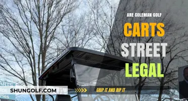 Are Coleman Golf Carts Street Legal? Key Regulations Explained