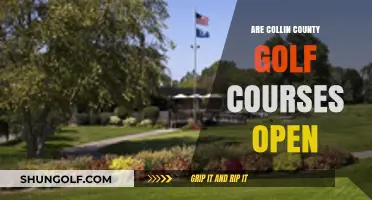 Collin County Golf Courses: Current Open Status and Updates