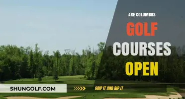 Columbus Golf Courses: Current Open Status and Updates