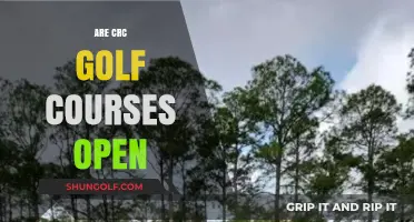Are CRC Golf Courses Open? Current Status and Updates