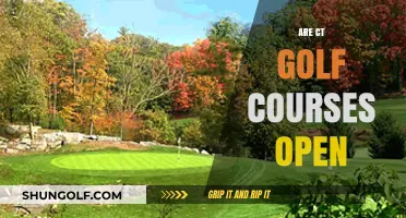 Are CT Golf Courses Open? Current Status and Updates