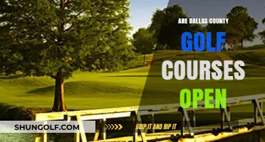 Dallas County Golf Courses: Current Open Status and Updates