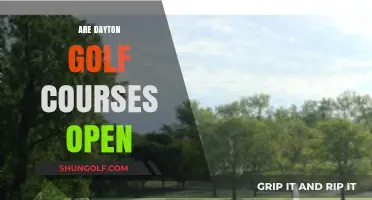 Are Dayton Golf Courses Open? Current Status and Updates