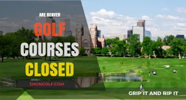 Are Denver Golf Courses Closed? Current Status and Updates