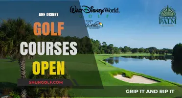 Are Disney Golf Courses Open? Current Status and Updates