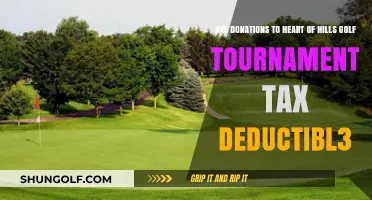Exploring the Tax Benefits of Supporting Heart of Hills Golf Tournament