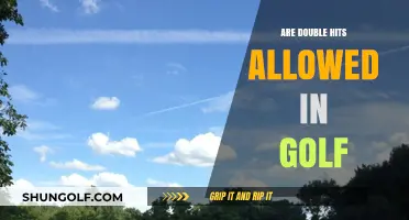 Golf Double Hits: What's Allowed?