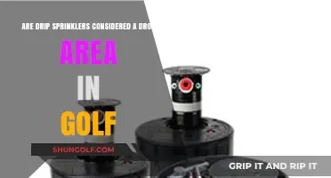 Are Drip Sprinklers Drop Areas? Golf Rules Explained
