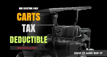 Can Electric Golf Carts Be Tax Deductible? A Comprehensive Guide