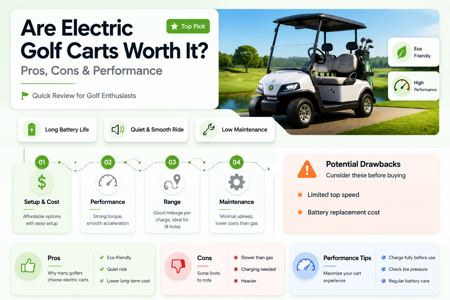 are electric golf carts good