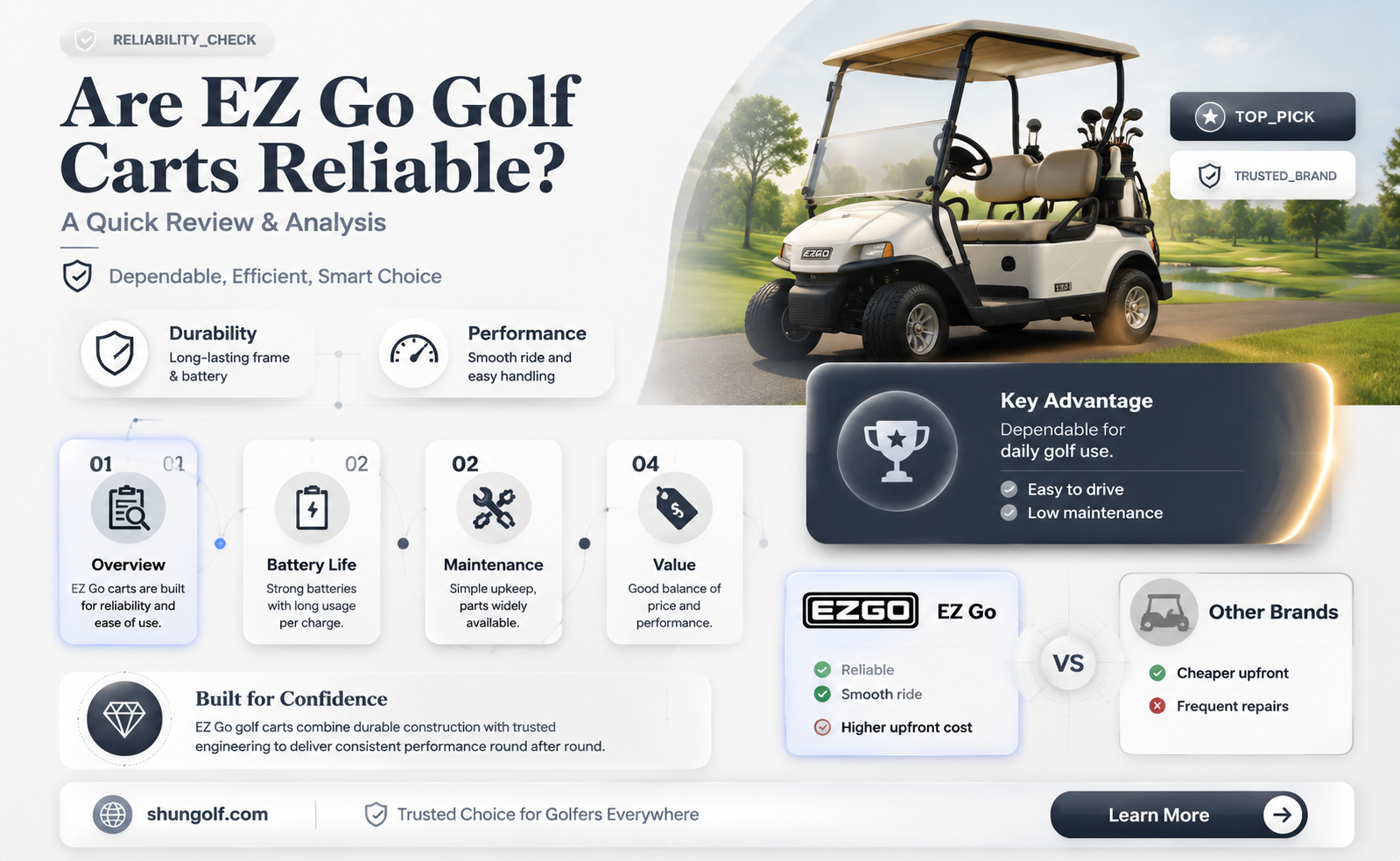 are ez go golf carts good
