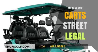 Are Ez Go Golf Carts Street Legal? Exploring the Rules and Regulations
