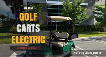 Are Ezgo Golf Carts Electric? Unveiling the Power Source Truth