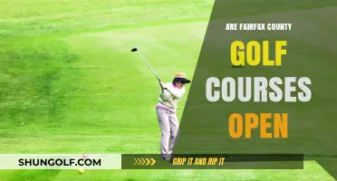 Fairfax County Golf Courses: Current Open Status and Updates