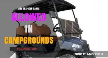 Gas Golf Carts in Campgrounds: Rules, Regulations, and What You Need to Know