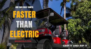 Gas vs. Electric Golf Carts: Which One Offers Faster Speeds?