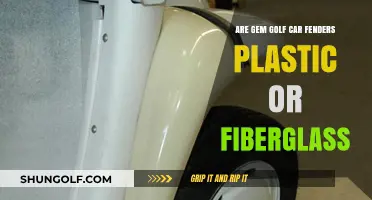 Gem Golf Car Fenders: Plastic or Fiberglass? Material Insights