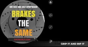 Golf vs. Golf Sportwagen: Are Their Brakes Identical?