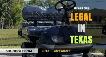 Golf Carts: Texas Road Legal?