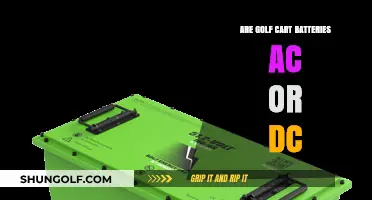 Golf Cart Batteries: Understanding AC vs. DC Power Systems