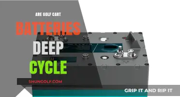 Are Golf Cart Batteries Deep Cycle? Understanding Battery Types and Uses