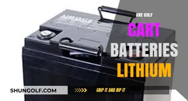 Are Golf Cart Batteries Lithium? Exploring the Power Source