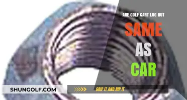 Golf Cart vs. Car Lug Nuts: Are They Interchangeable?