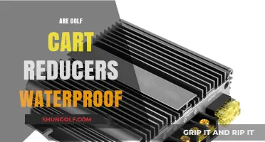 Are Golf Cart Reducers Waterproof? Essential Protection Insights