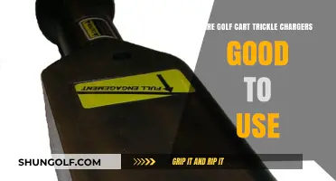 Golf Cart Trickle Chargers: Benefits, Usage, and Longevity Explained