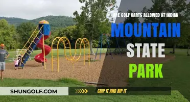 Golf Carts at Indian Mountain State Park: Rules and Regulations