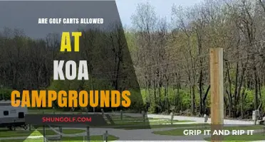 Golf Carts at KOA Campgrounds: Rules, Regulations, and What You Need to Know