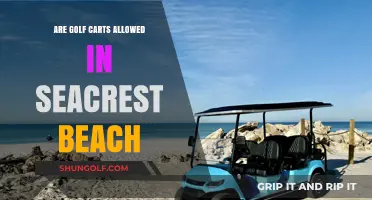 Golf Carts at Seacrest Beach: Rules, Regulations, and What You Need to Know