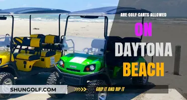 Can You Drive Golf Carts on Daytona Beach? Rules Explained