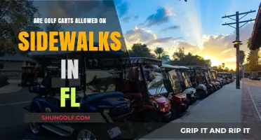Can Golf Carts Legally Use Sidewalks in Florida? Rules Explained