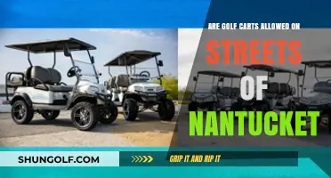 Navigating Nantucket: Are Golf Carts Street Legal on the Island?
