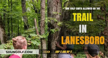 Golf Carts on Lanesboro Trails: Rules, Regulations, and Permitted Use