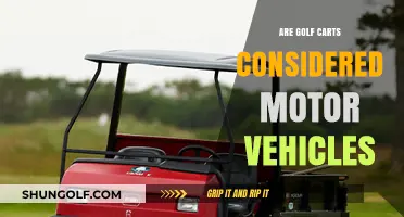 Are Golf Carts Motor Vehicles? Legal Classification Explained
