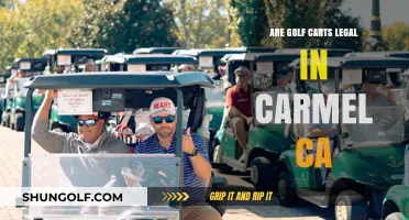 Are Golf Carts Street Legal in Carmel, California? Rules Explained