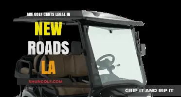 Golf Carts on New Roads, LA: Legal or Not?
