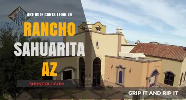 Golf Carts in Rancho Sahuarita, AZ: Legal or Not?