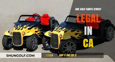 Are Golf Carts Street Legal in California? Rules and Regulations