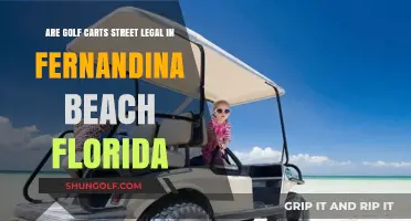 Golf Carts on Fernandina Beach Streets: Legal or Not?
