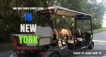 Are Golf Carts Street Legal in New York? What You Need to Know