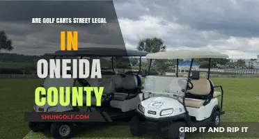 Are Golf Carts Street Legal in Oneida County? Find Out Here