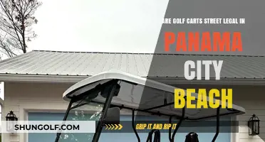 Golf Carts on Panama City Beach Streets: Legal or Not?