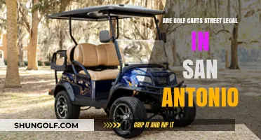 Are Golf Carts Street Legal in San Antonio? Rules Explained