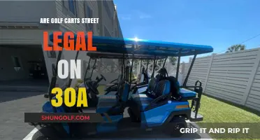 Golf Carts on 30A: Street Legal or Off-Limits?