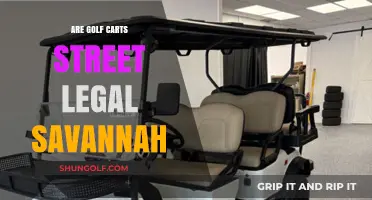Are Golf Carts Street Legal in Savannah? Rules and Regulations Explained