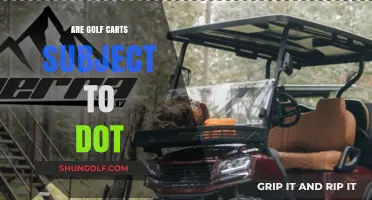 Are Golf Carts Subject to DOT Regulations? What You Need to Know